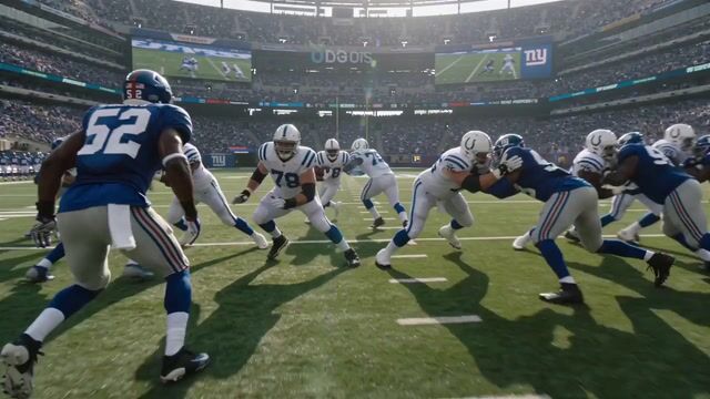 Hyper-realistic Football Action Shot Video