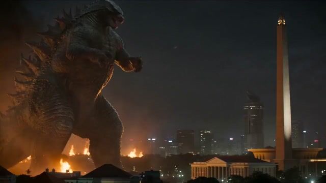 Godzilla Attacking Jakarta Prompt