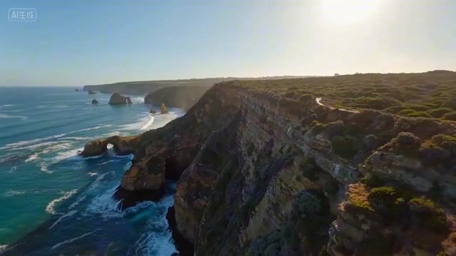 Wingsuit Proximity Flight along the Great Ocean Road
